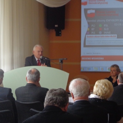 9.02.2013 r. Leszek Miller na Podkarpaciu