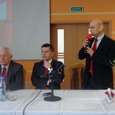 9.02.2013 r. Leszek Miller na Podkarpaciu